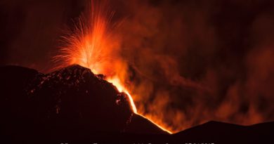 Eruzione Etna 27 Aprile Fabrizio Zuccarello